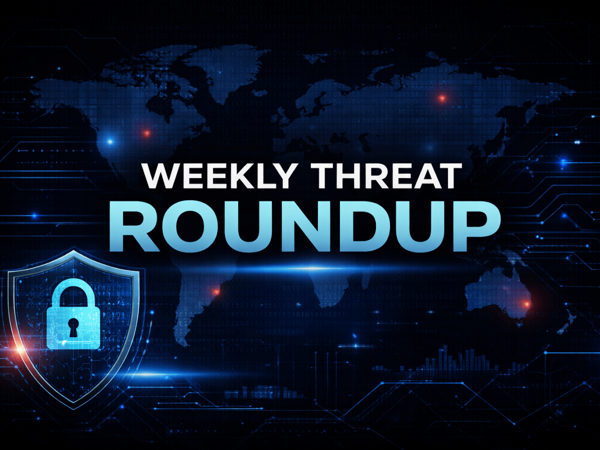 Weekly Threat Landscape: Thursday Roundup&nbsp;#3